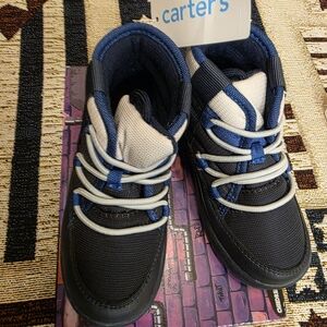 Carter's Kids Black and Navy Sneakers